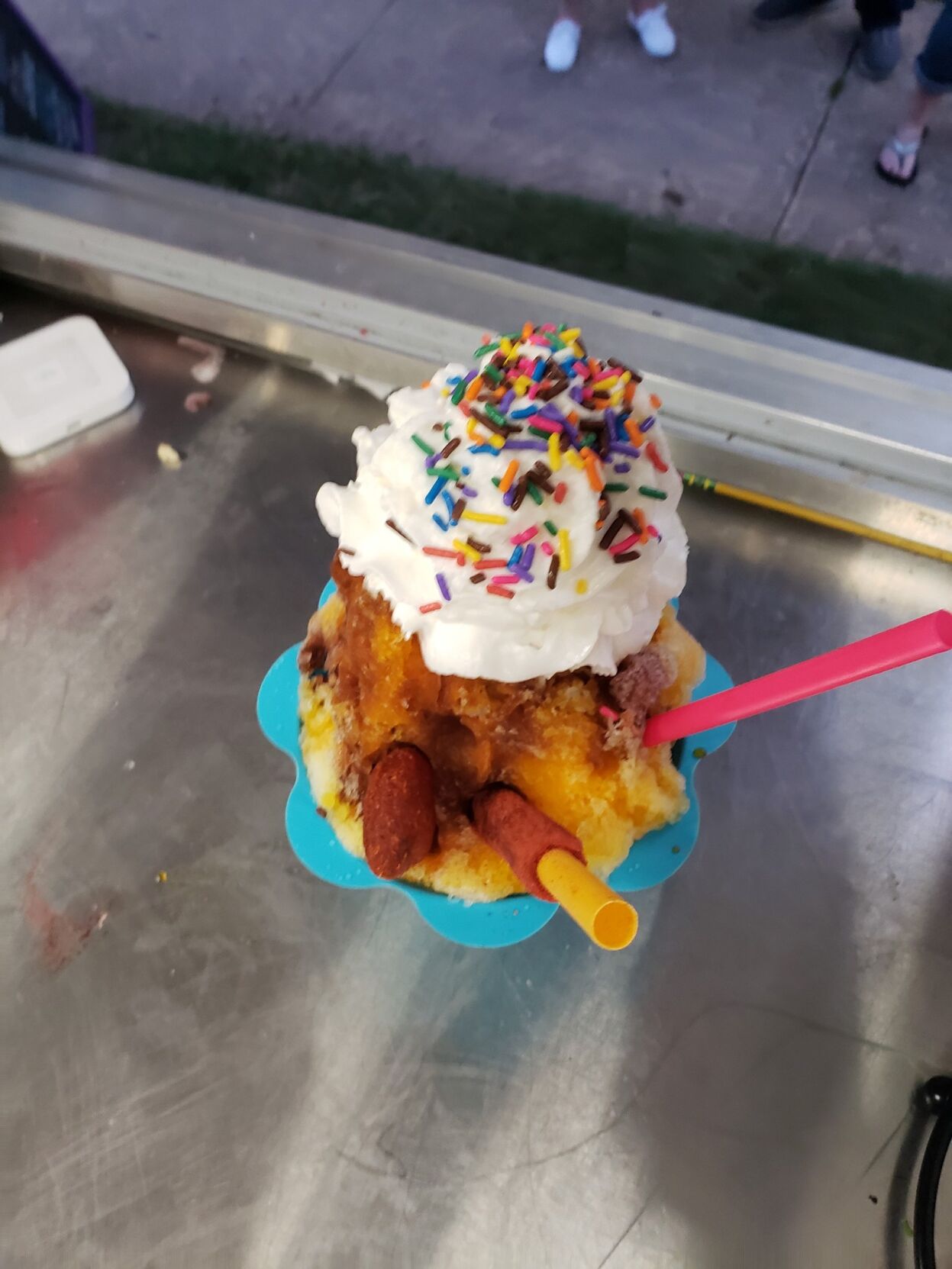 Dope Soul Catering & Food Truck: Spicy Mango Burst Shaved Ice